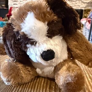 DanDee puppy dog Plush Key Holder dangler clip